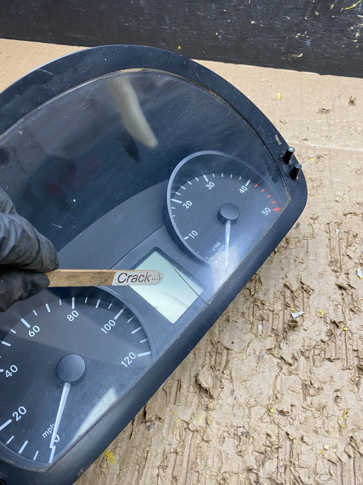 2007 to 2009 Sprinter 2500 3500 Instrument Speedometer Gauge Cluster V7614 DG1