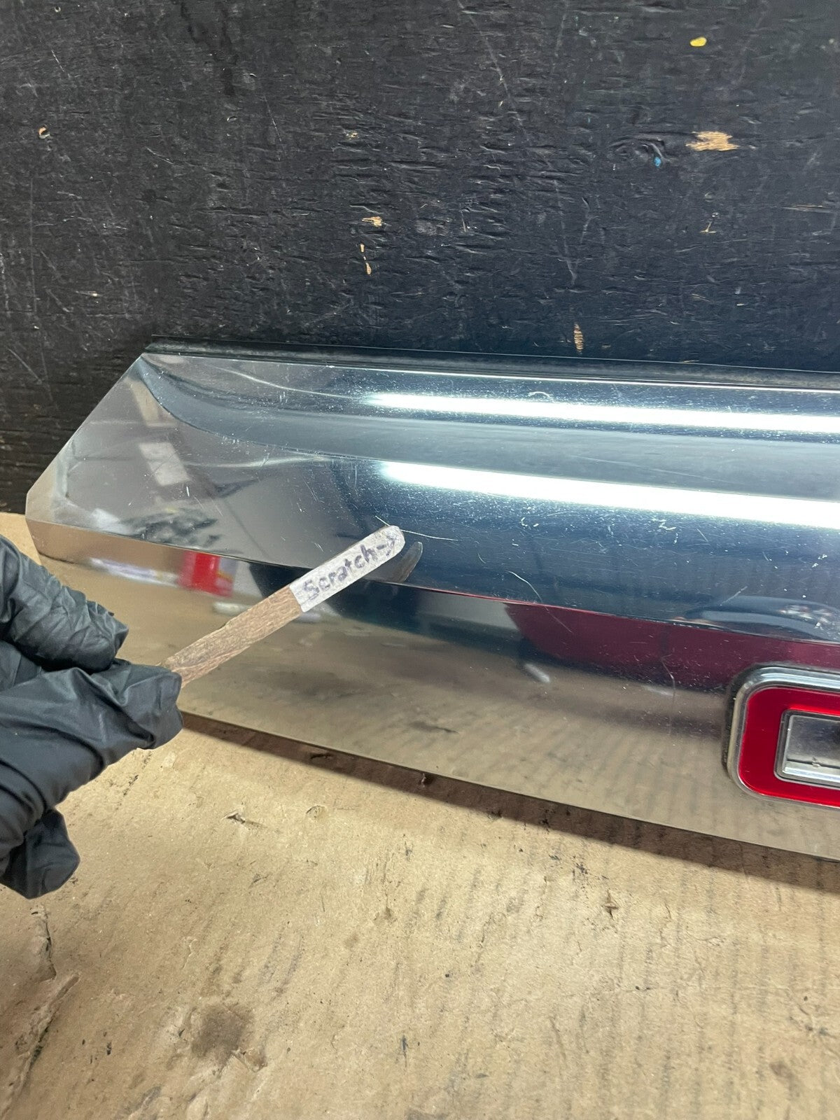 2010-2015 Gmc Terrain Lift Gate Handle Trim Back Up Camera Chrome Panel M6117 DG3