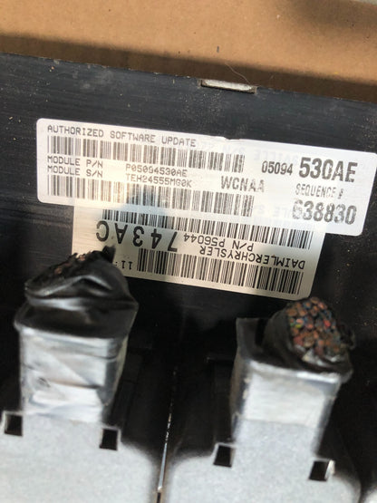 2006 Dodge Dakota Engine Computer 3.7L ECM ECU p05094530ae E57513