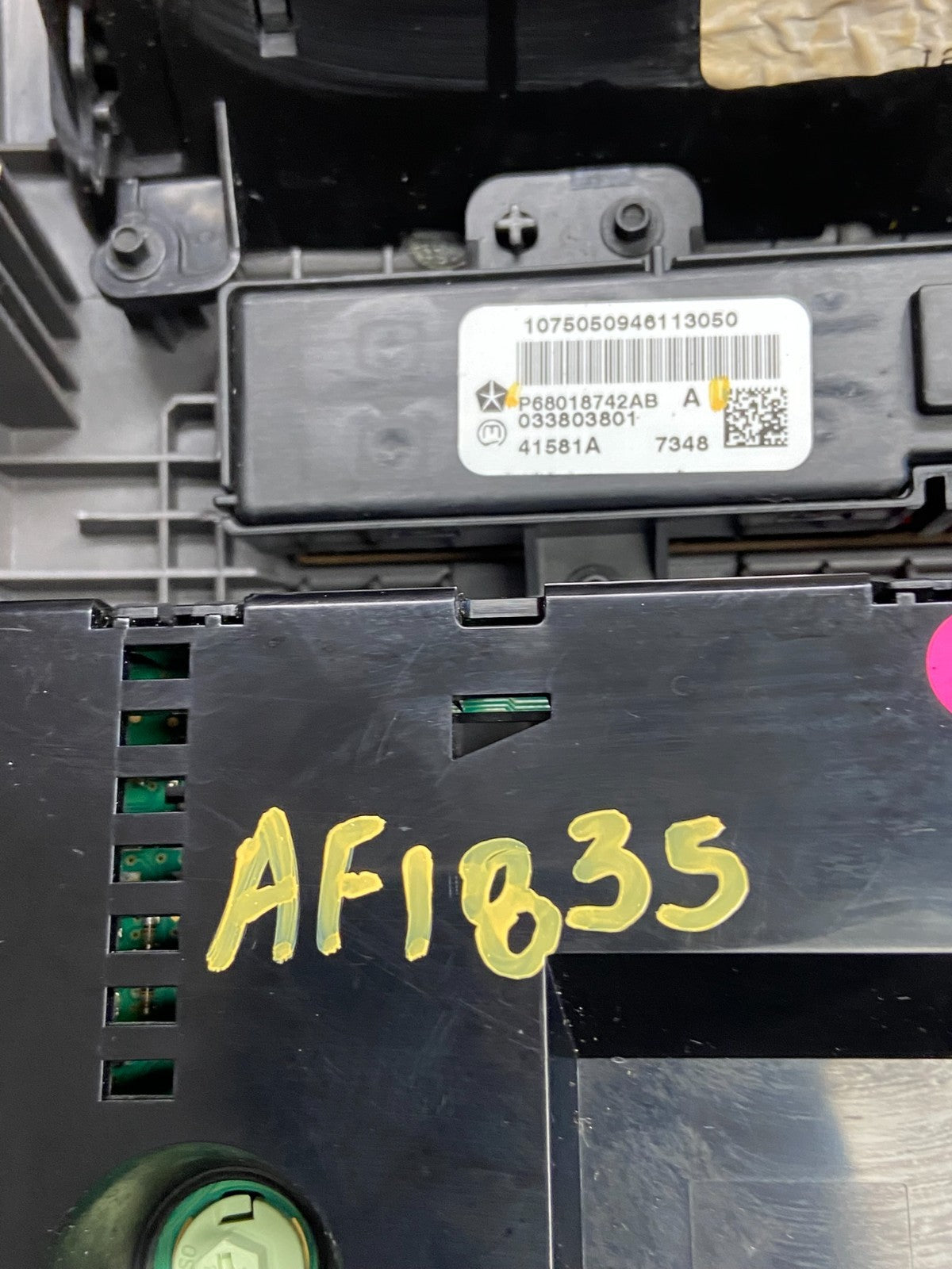 2009 2010 Dodge Journey Center Dash A/C AC Climate Control Bezel Trim AF1835 DG6