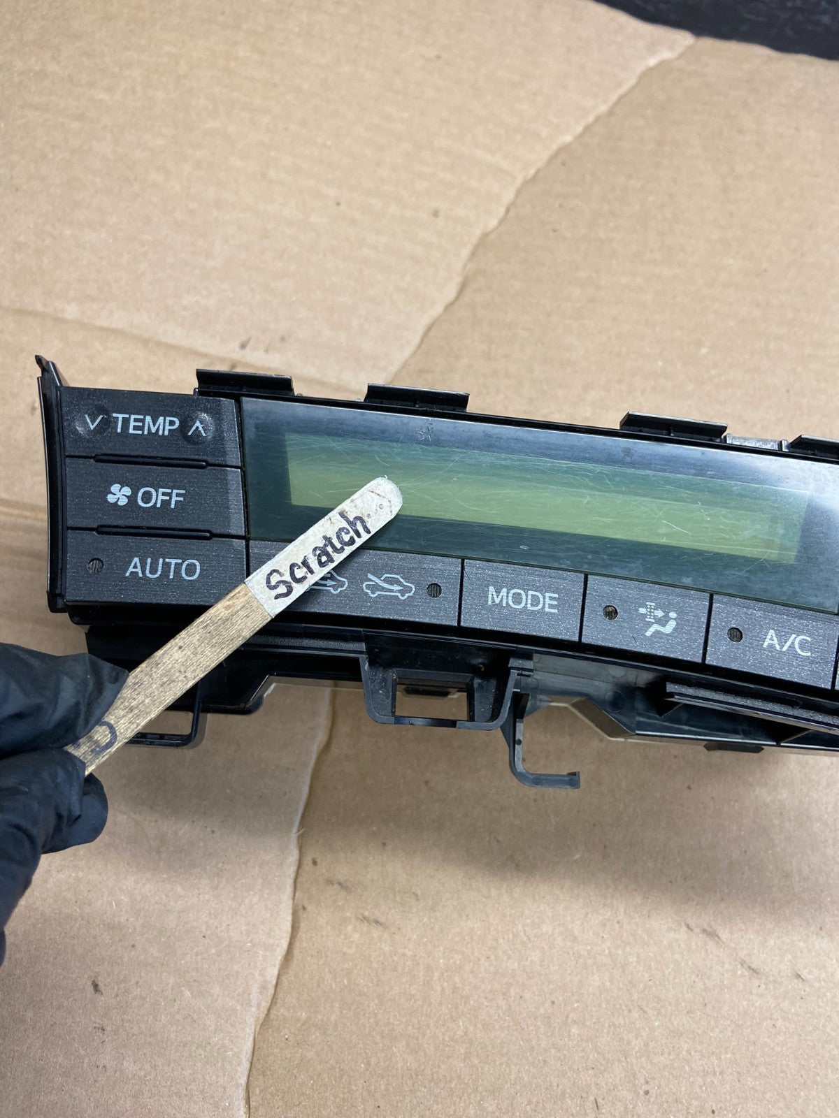 2010 to 2015 Toyota Prius A/C Heater Climate Control Unit Switch af1763 DG1