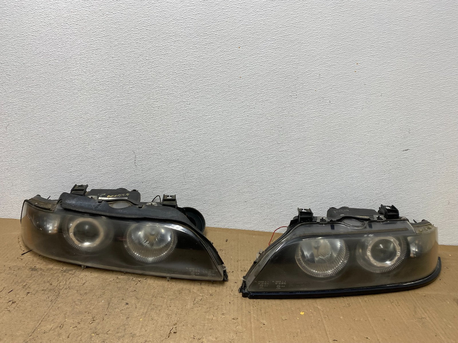 2001-2003 BMW E39 5 Series Headlight Left Driver LH Side Angel AC0228 DG0