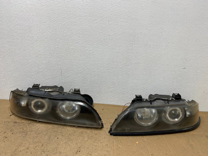 2001-2003 BMW E39 5 Series Headlight Left Driver LH Side Angel AC0228 DG0