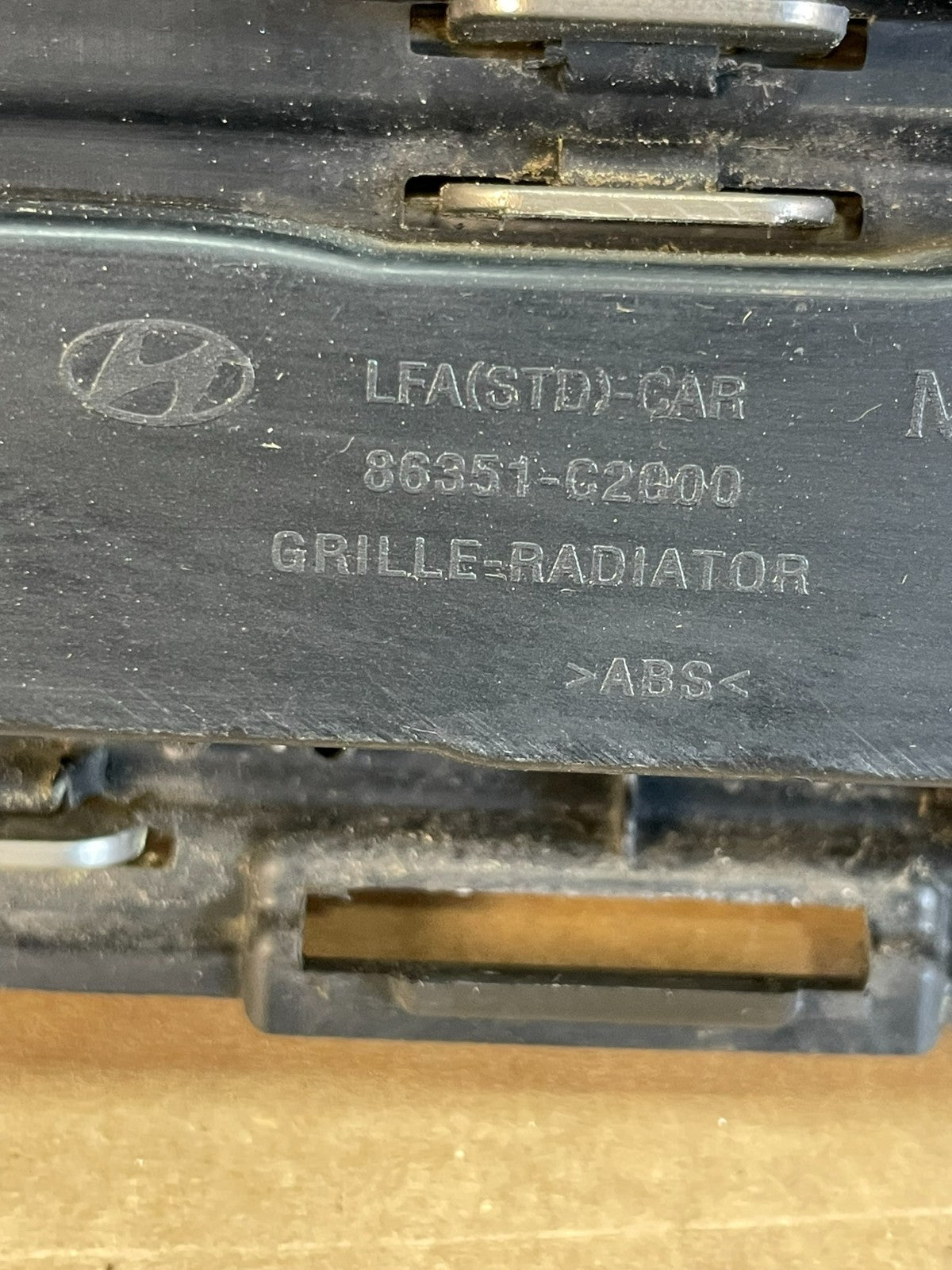 2015 2016 2017 Hyundai Sonata Front Upper Grill Grille ac9954 DG4
