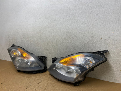Sedan 2007 2008 2009 Nissan Altima Left+Right Set Headlights V6354 DW1