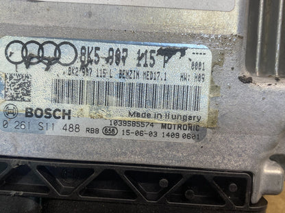 2016 Audi A4 2.0L Turbo Engine Computer Ecu Pcm Ecm 8k5907115p AF6618 DG2