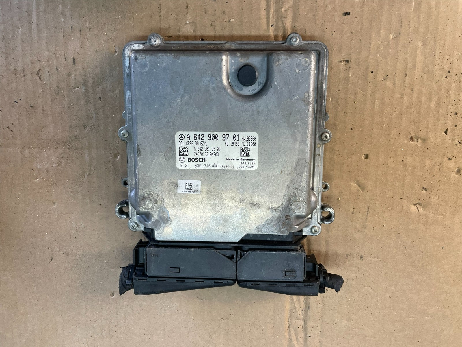 2010 to 2018 Mercedes Sprinter ECU ECM Engine Control Module Unit AC5374 DG1