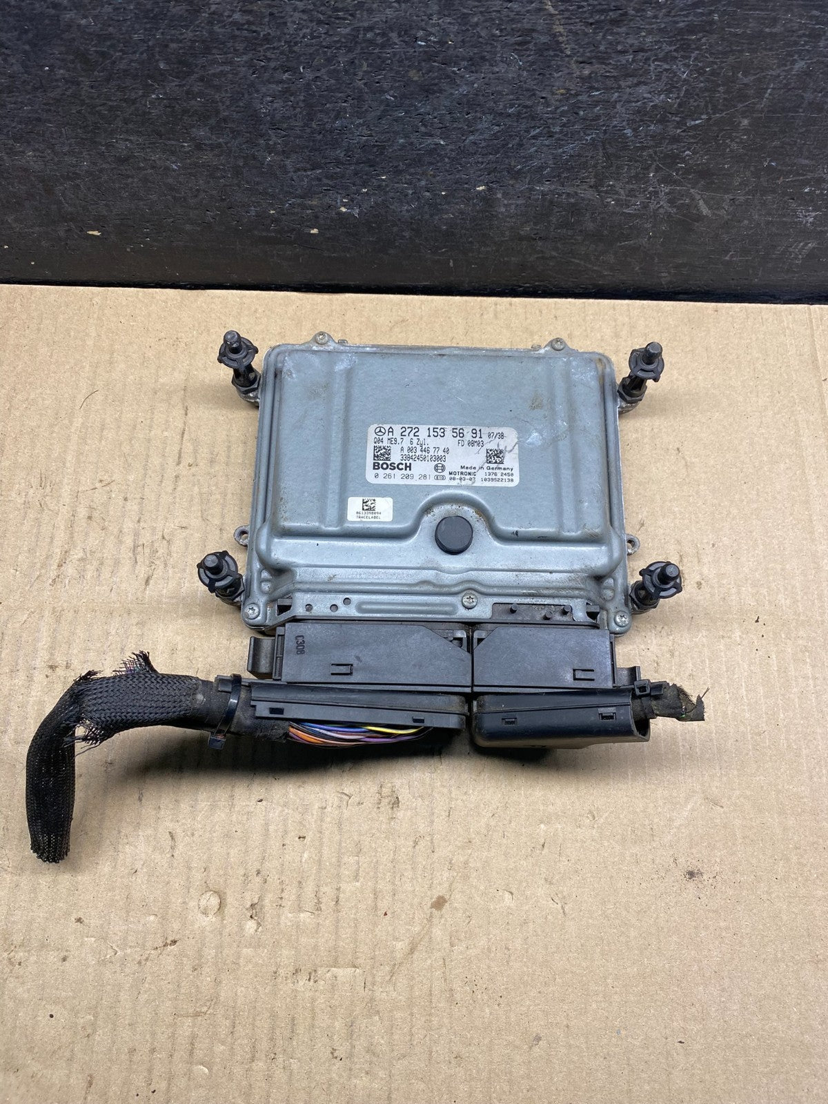 2008 to 2012 Mercedes C300 E350 Engine Computer Module ECM ECU AI7358 DG0