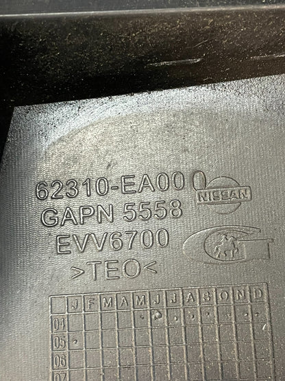 2005 2006 2007 2008 Nissan Xterra Front Upper Grill Grille ad5747 DG5