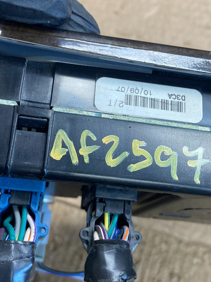 2008-2009 Mercury Sable Center Console Climate Radio Control Panel AF2597 DG6
