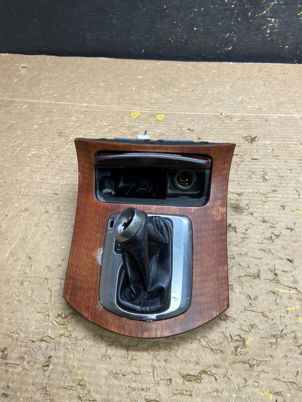 2007 to 2009  Infiniti G35 G37 Center Console Shifter Floor Bezel Panel w3241 DG2