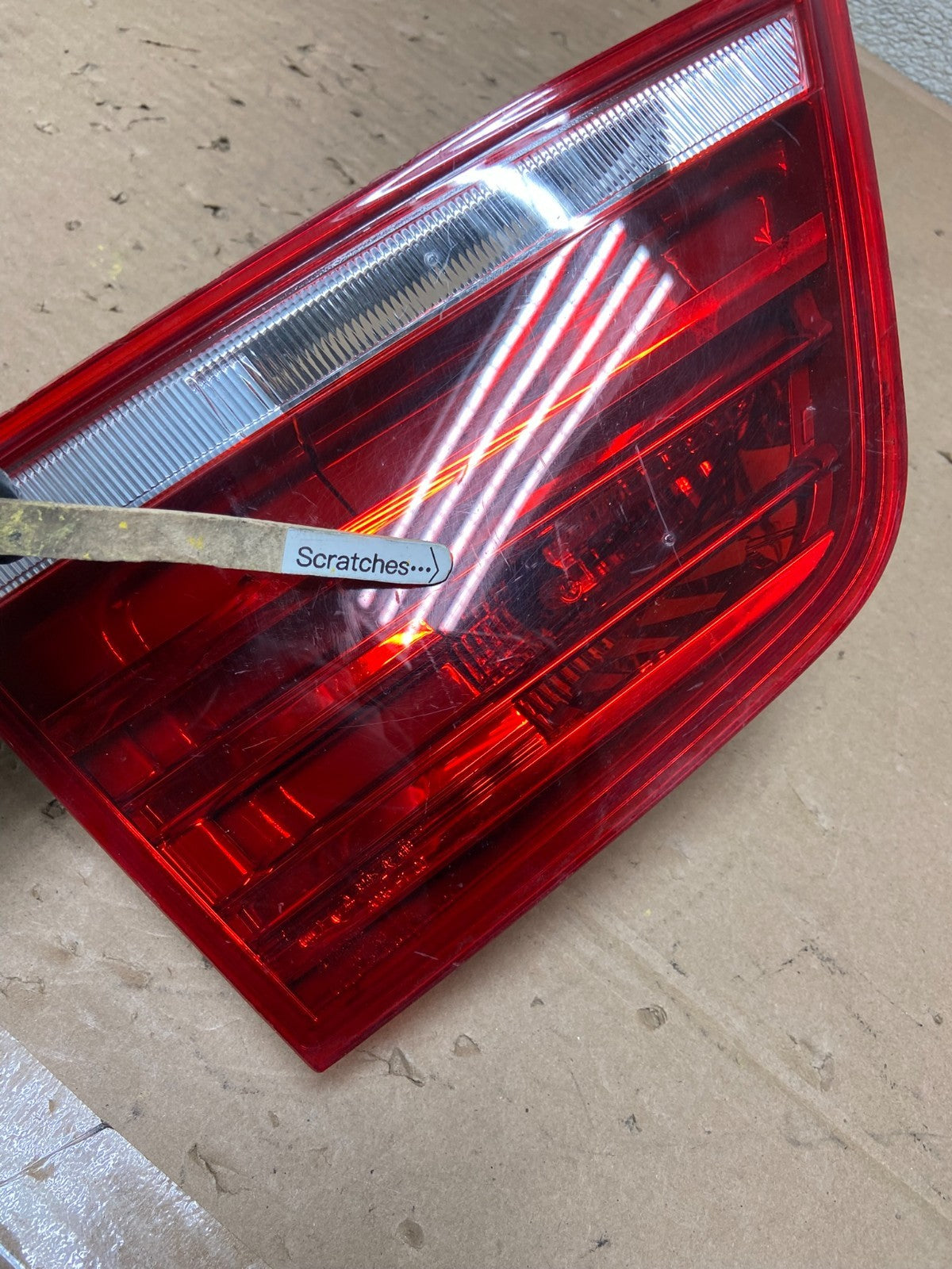 2011 to 2017 BMW X3 Left Driver LH Inner Tail Light OEM AB0122 LK3