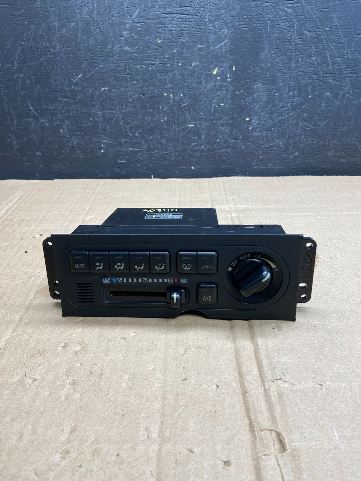 2000 to 2001 Isuzu Trooper Hvac Climate Control Heater A/C ad7110 DG0