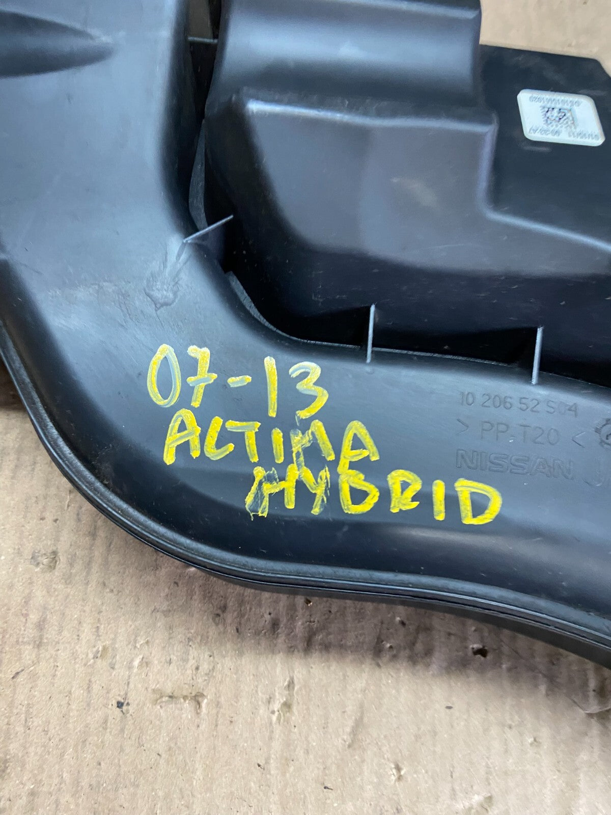 2007-2013 Nissan Altima Hybrid 2.5L Front Air Cleaner Intake Duct Tube o0565 DG8