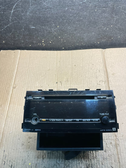 2006 to 2009 Toyota Prius OEM Radio AM/FM CD Player Oem X4122 DG0