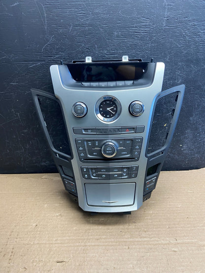 2008-2012 Cadillac CTS A/C Heater Radio Climate Control Panel Bezel OE AF2580 DG0