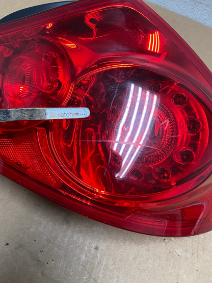 2007 to 2013 Infiniti G35 G37 Sedan Right Passenger Rh Tail Light AI3332 LK3