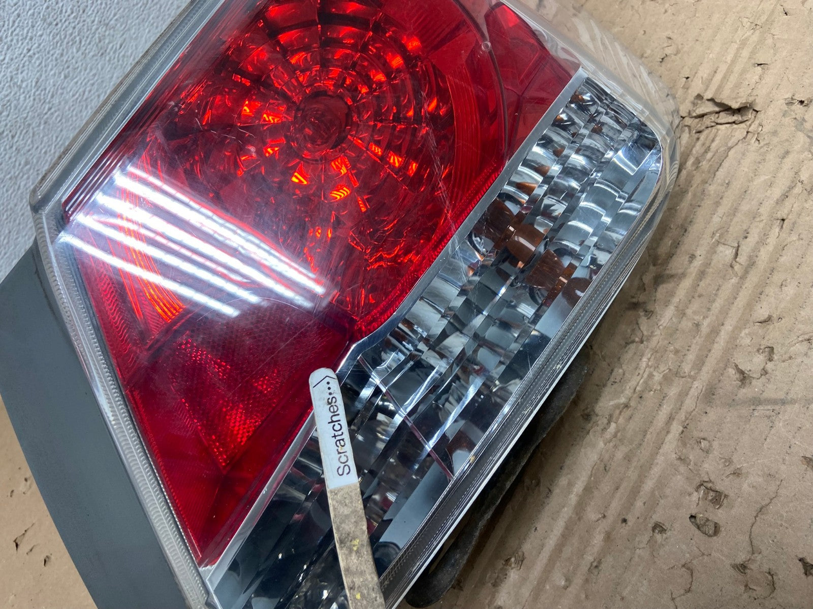 2008 to 2012 Honda Accord Sedan Tail light Right Passenger RH Side AD4406 LK3