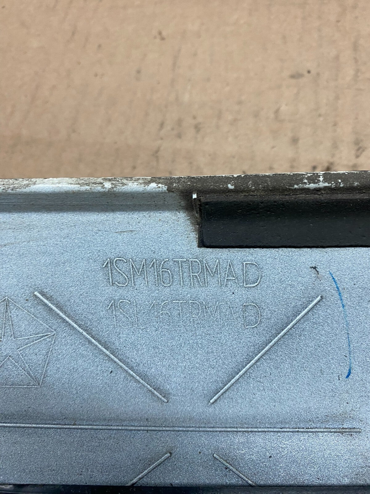 2011 to 2018 Dodge Grand Caravan Tail Gate Trim Molding with camera OEM F4174 PS12