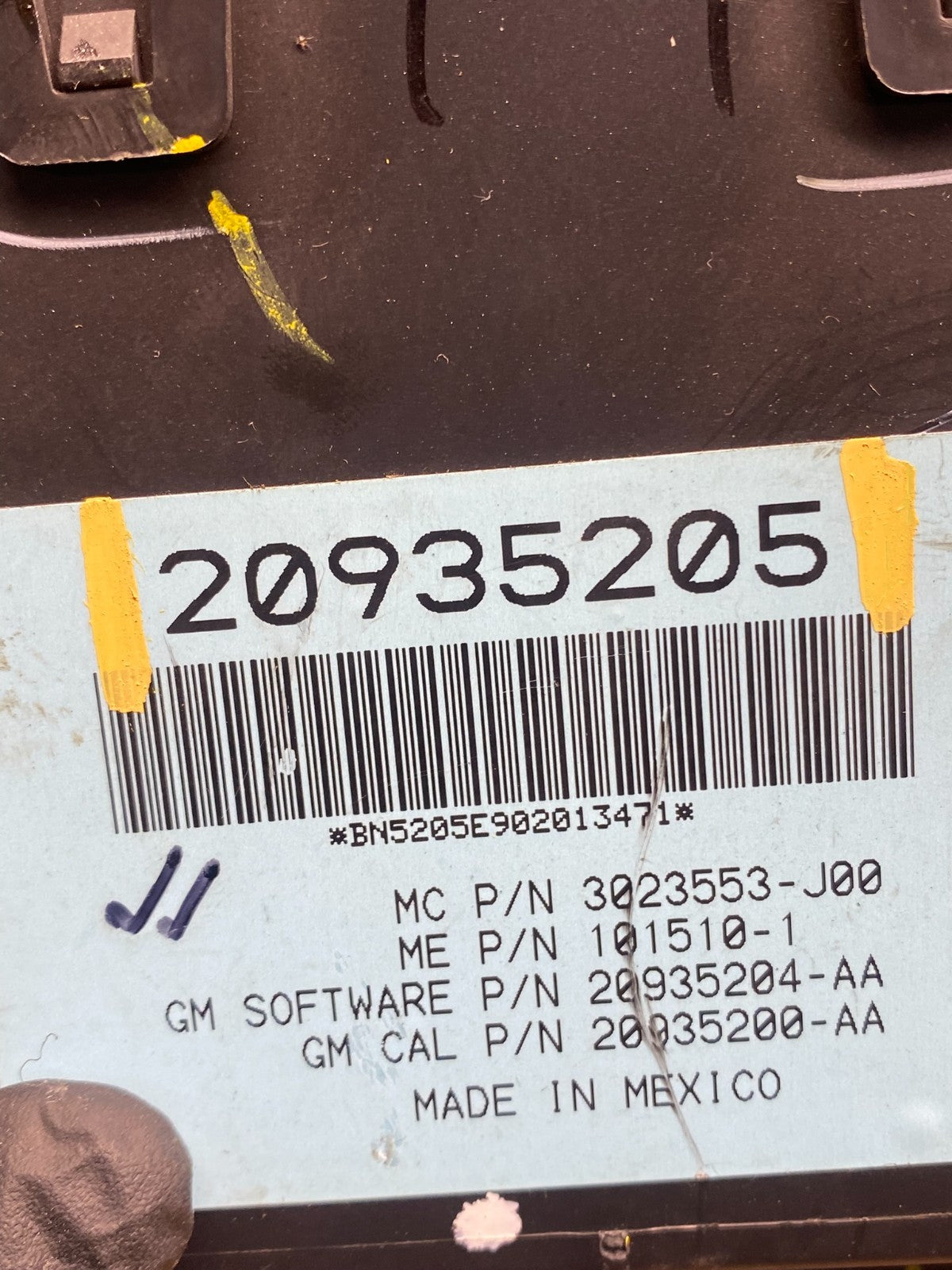 2009-2012 GMC Acadia Power Motor Liftgate Tailgate Control Module AF7558 DG4