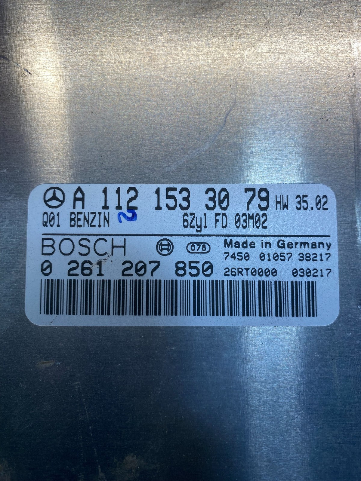 1999-2005 Mercedes E320 CLK320 Engine Control ECU Module a1121533079 AC0695 DG2