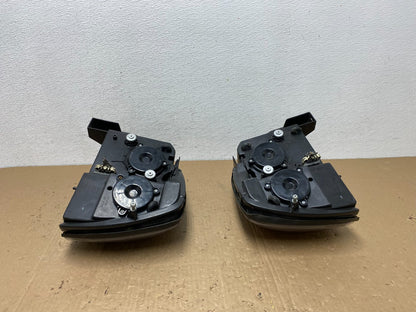 2000 to 2005 Cadillac Deville Left+Right Side Black Headlights AC5974 DG8