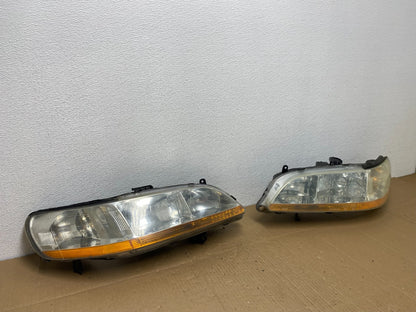 1998 to 2002 Honda Accord Left+Right Set Side Headlights AD2358 DW2