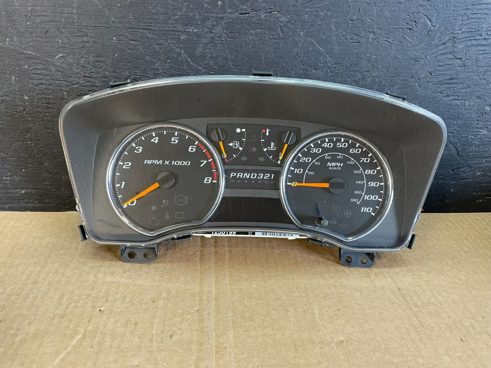 2008 Chevrolet Colorado Instrument Cluster Speedometer AF3624 DG0