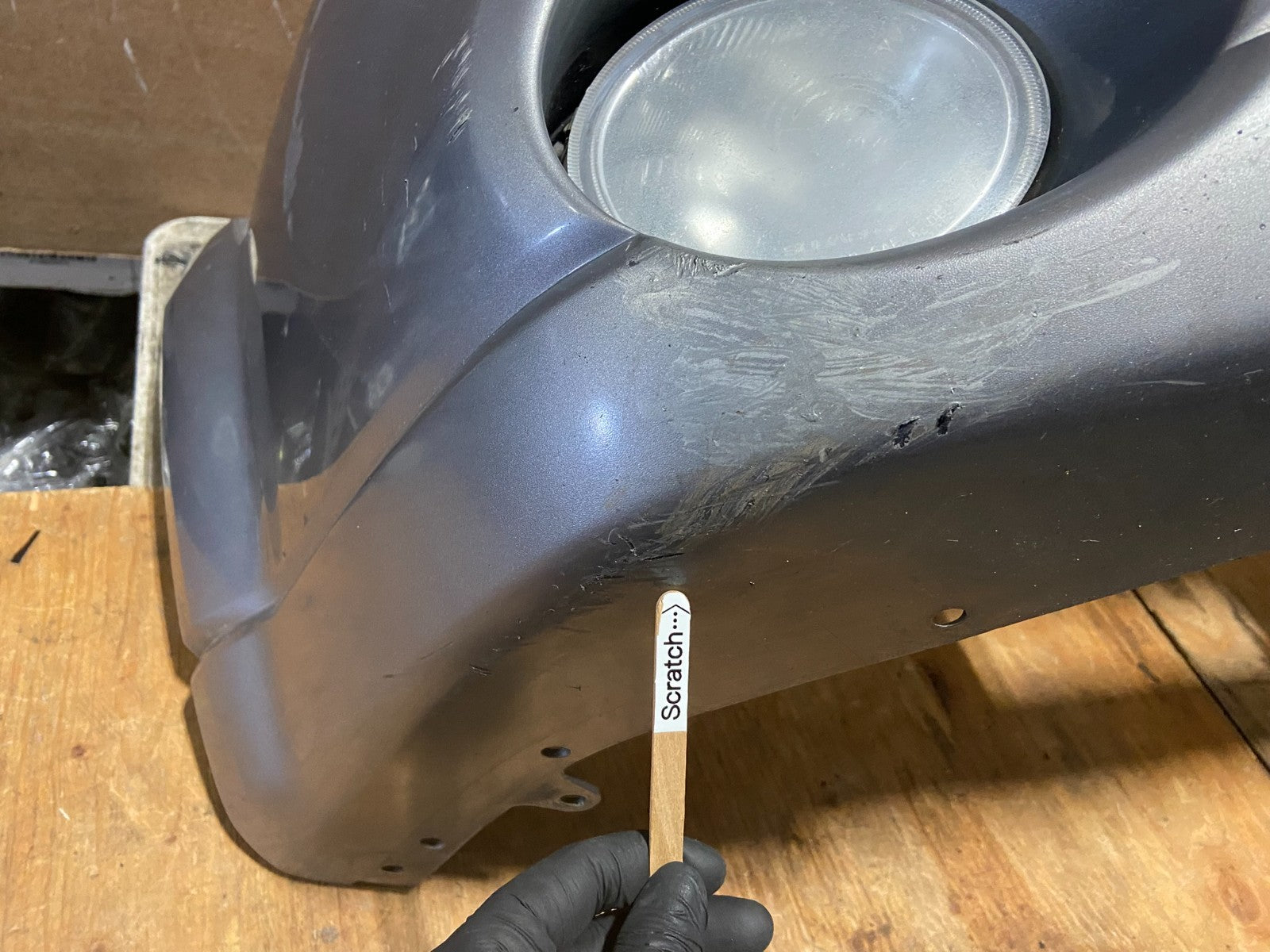 2008 2009 Subaru Outback Front Bumper Cover Y9765 PS9
