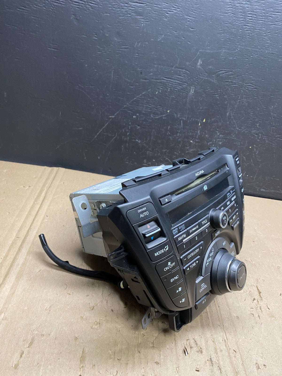 2012 2013 2014 Acura TL AM FM CD MP3 DVD HDD Navigation Radio Player AB9084 DG1