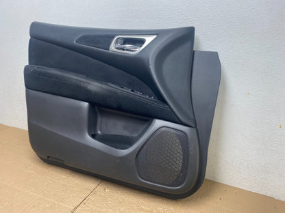 2013 to 2016 Nissan Pathfinder Front Left Driver Door Panel Black M7103 OEM DG1