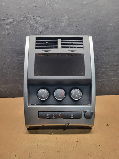 2008 to 2012 Jeep Liberty Dash Climate Temperature Control Radio Bezel H78080