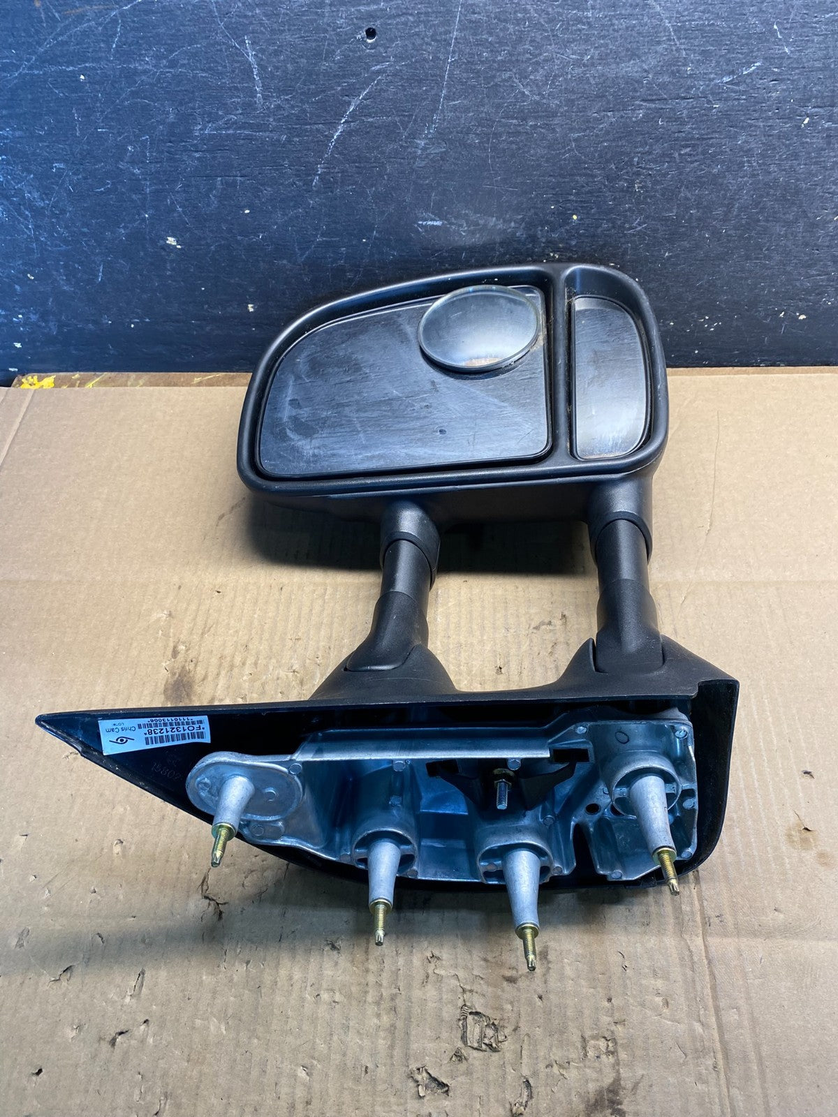 2002-2008  Ford E150 E250 Van Right Passenger Door View Two Arm Mirror AA7430 MS3