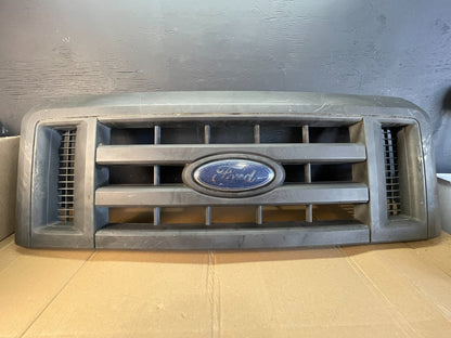 2008 to 2014 Ford Econoline E150 E250 Front Upper Black Grill Grille AC5263 DG0