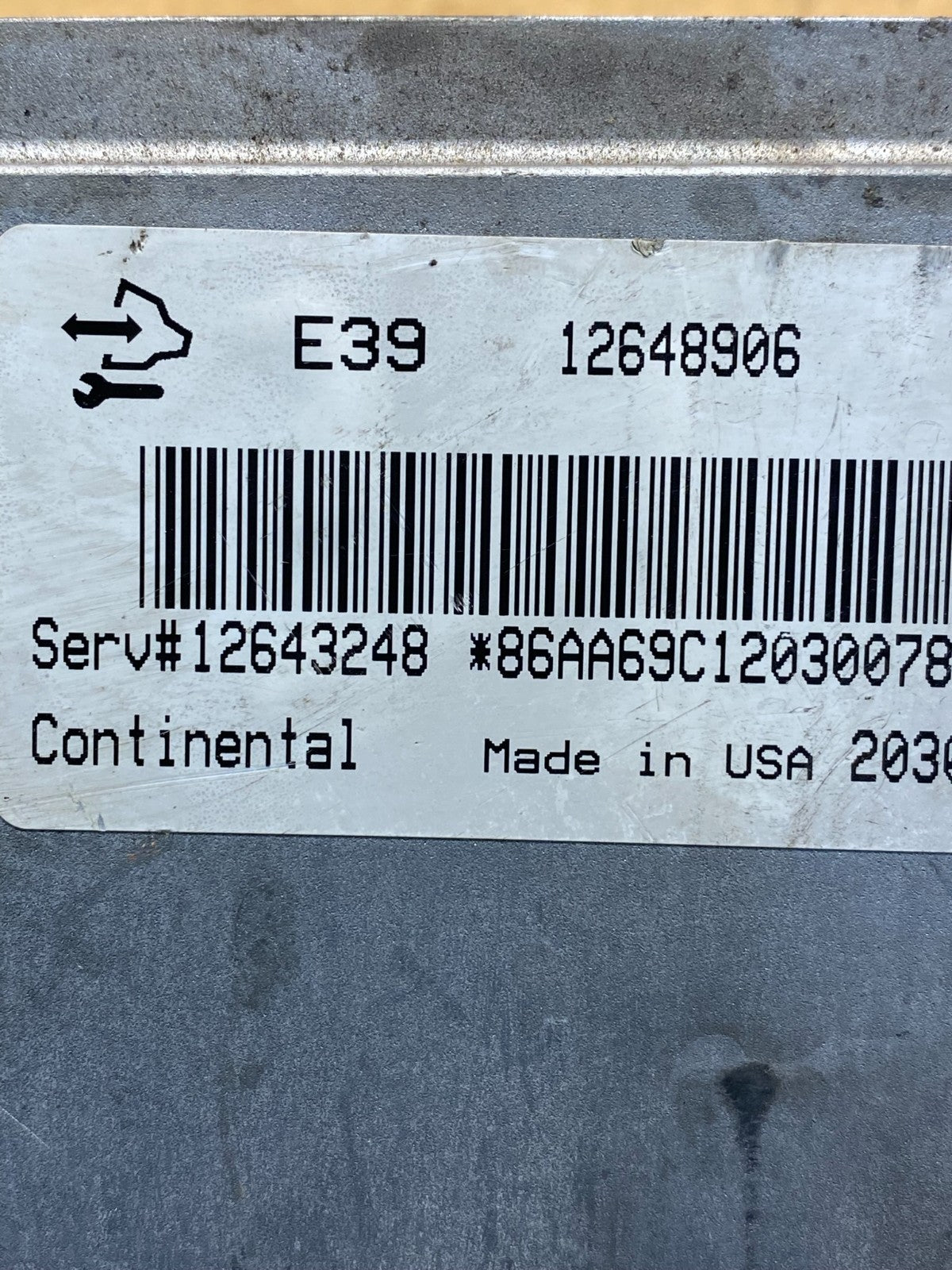 2012 Chevrolet Equinox Ecu Engine Control Module Unit Ecm 12648906 ad7376 DG2