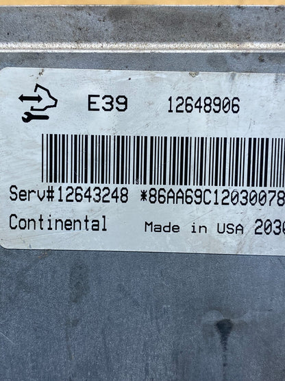 2012 Chevrolet Equinox Ecu Engine Control Module Unit Ecm 12648906 ad7376 DG2