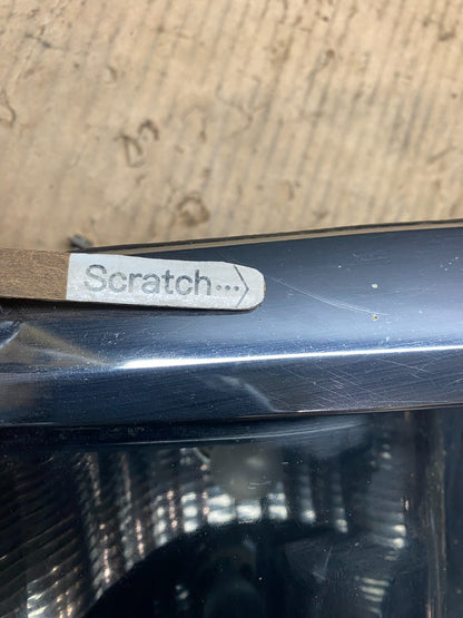1999-2002 Lincoln Continental License Plate Panel Backup Lights Trim Oem E42653