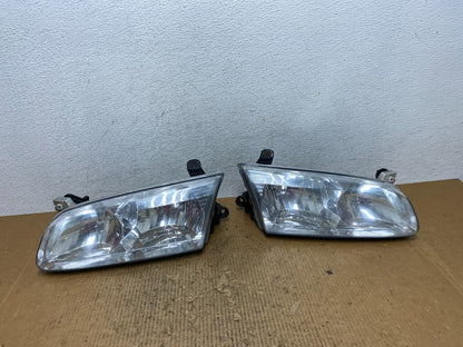 2000 to 2001 Toyota Camry Front Left+Right Side Headlights AE2845 DW0