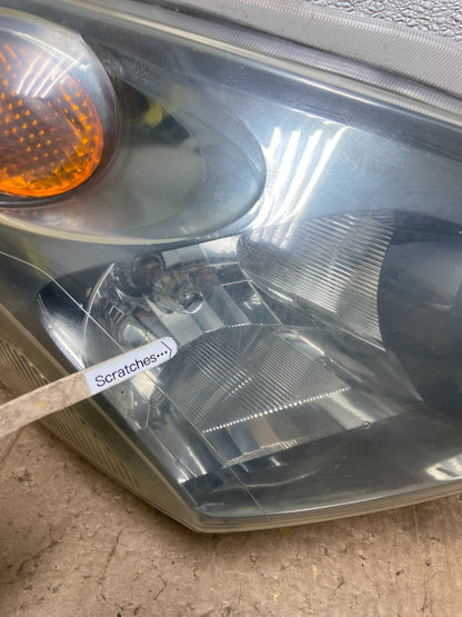 2004 to 2009 Nissan Quest Right Passenger RH Black Headlight AA7098 DW3