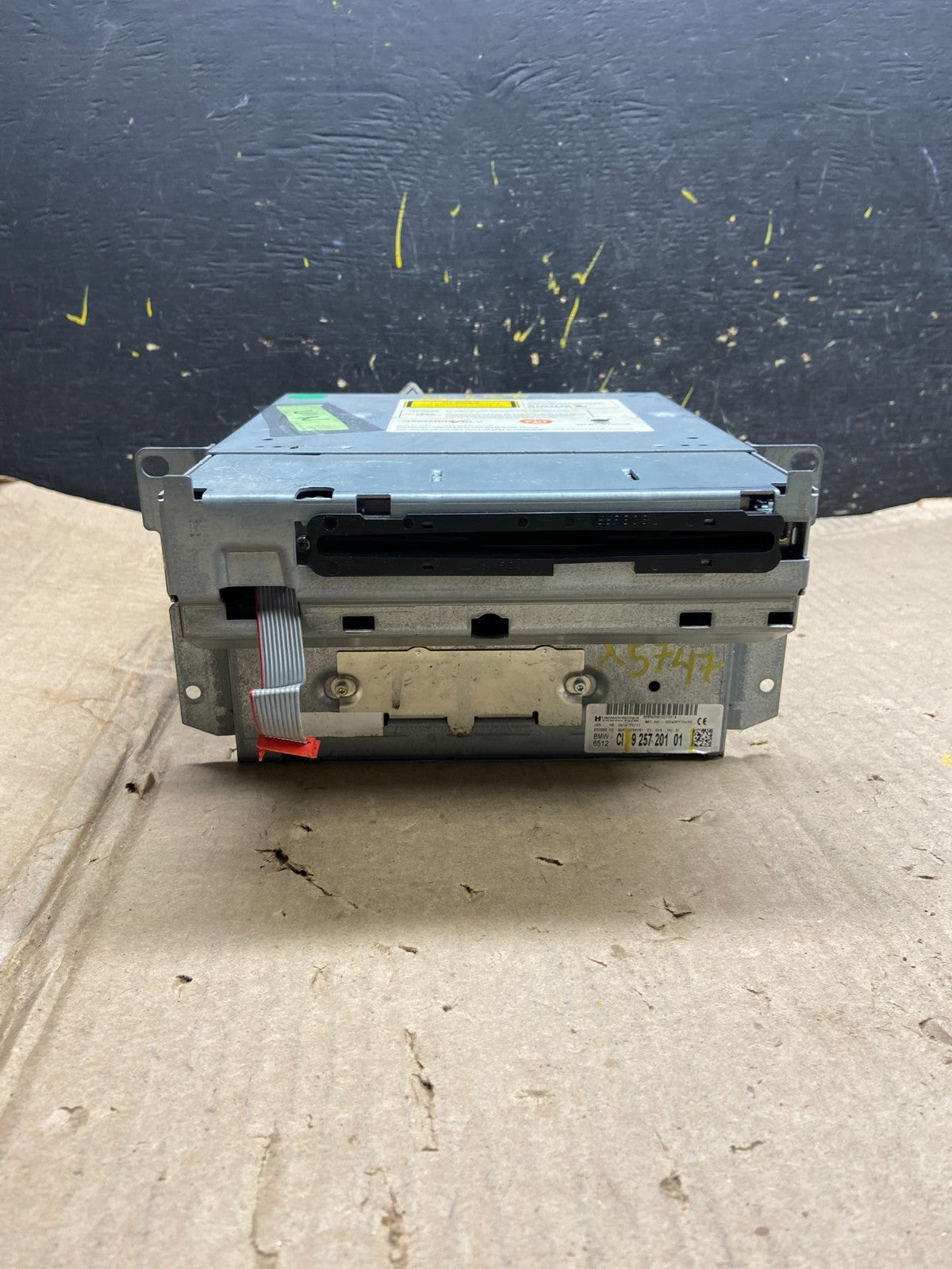 2010 - 2013 BMW X5 X6 AM FM Radio CD Player Changer Navi Audio Unit x5747 DG0
