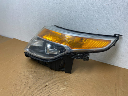 2011 to 2015 Ford Explorer Left Driver LH Halogen Headlight AE1428 DW1