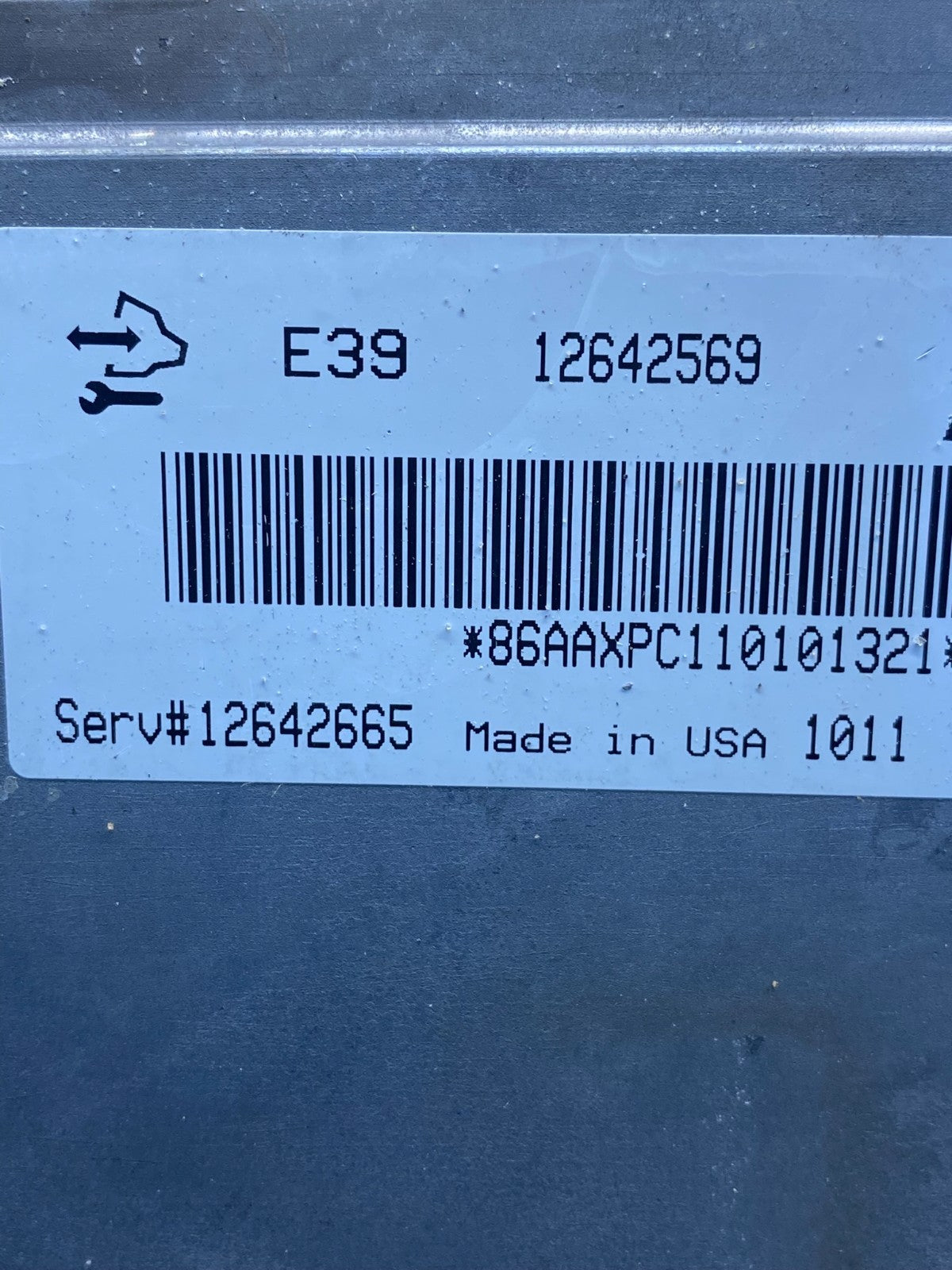 2010 2011 Chevrolet Equinox Terrain Ecu Engine Control Module Unit Ecm AH4897 DW2