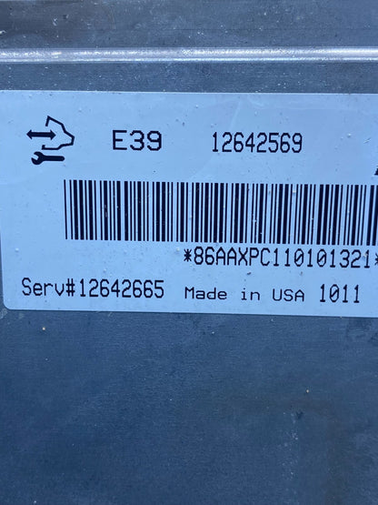 2010 2011 Chevrolet Equinox Terrain Ecu Engine Control Module Unit Ecm AH4897 DW2