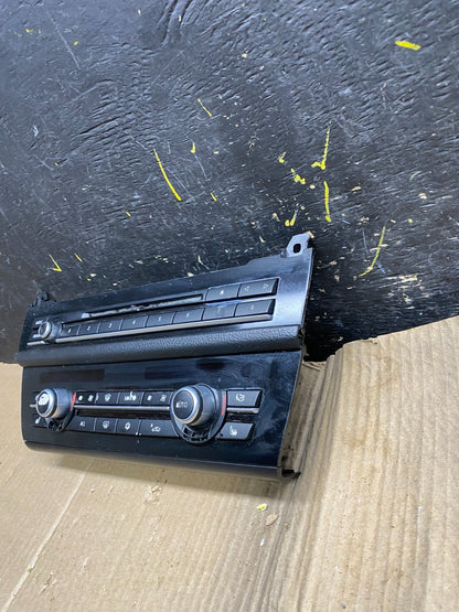 2011 to 2016 Bmw 528i Ac Heater Radio Panel Climate Control 9241241-01  X1839 DG3