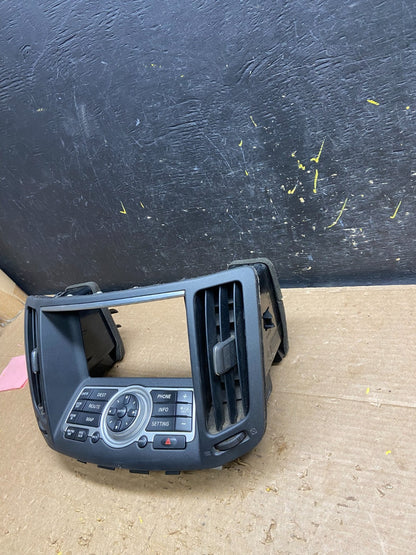2008 - 2012 Infiniti G35 EX35 Radio Player Screen Panel Bezel W3193 DG2