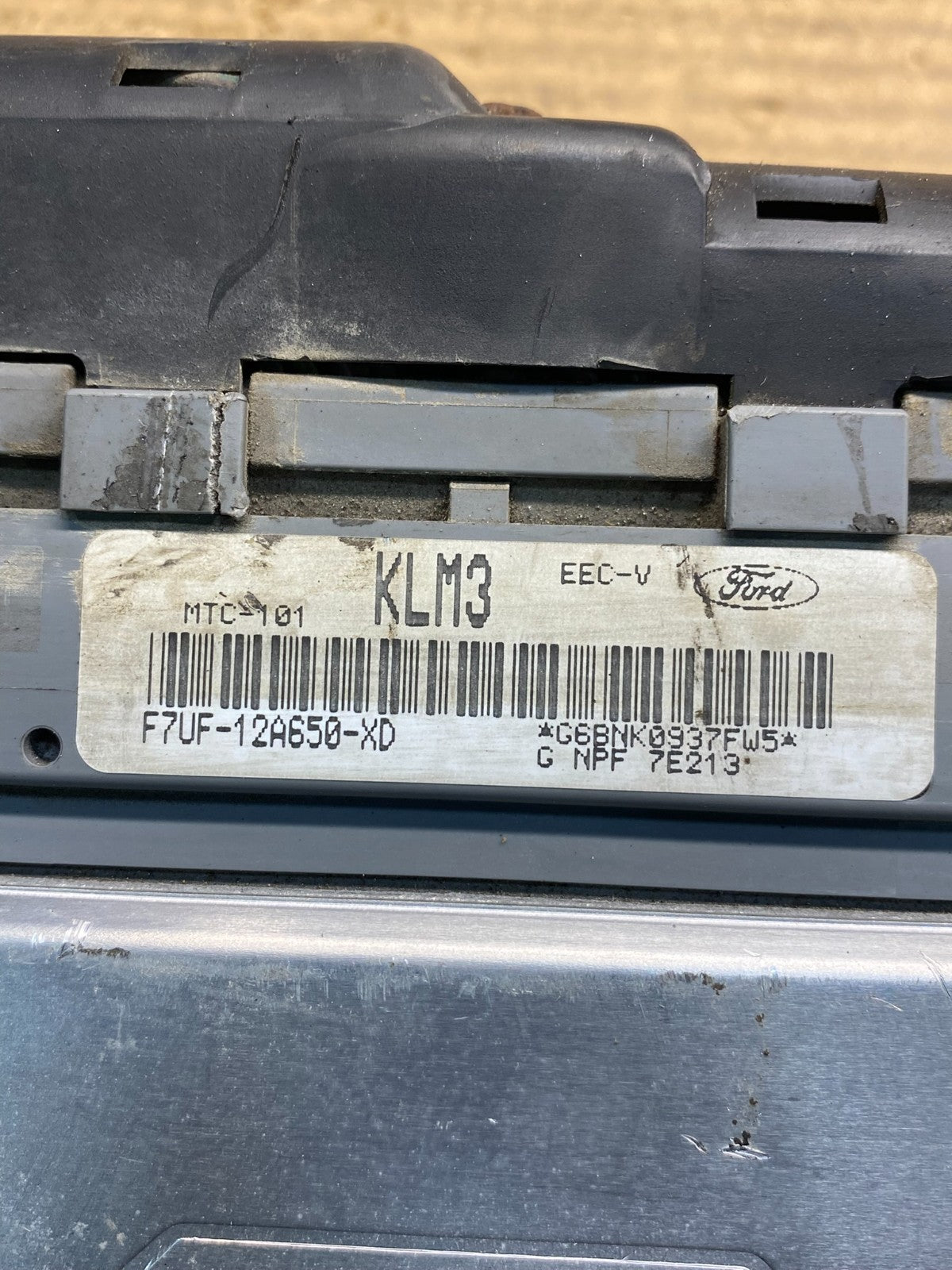 1997 Ford E150 ECM ECU Engine Computer Module F7UF-12A650-XD OEM aa5763 DG3