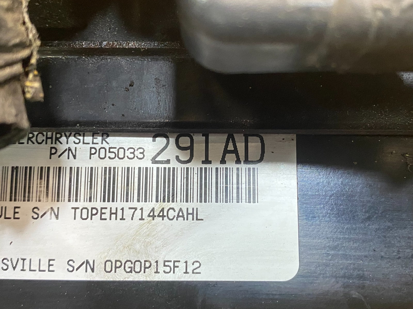 2004 2005 Chrysler PT Cruiser 2.4L Engine Computer Module ECM ECU af7597 DG2