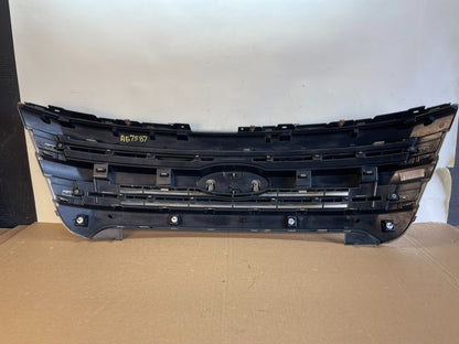 2011 to 2015 Ford Explorer Upper Front Grill Grille ag7587 DG3