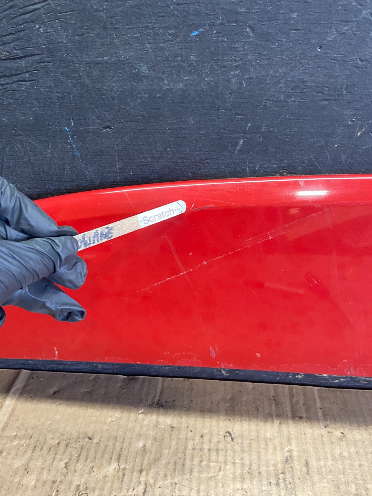 2005 to 2006 Saab 9-2x 92 Rear Trunk Deck Lid Spoiler Wing O6355 PS4