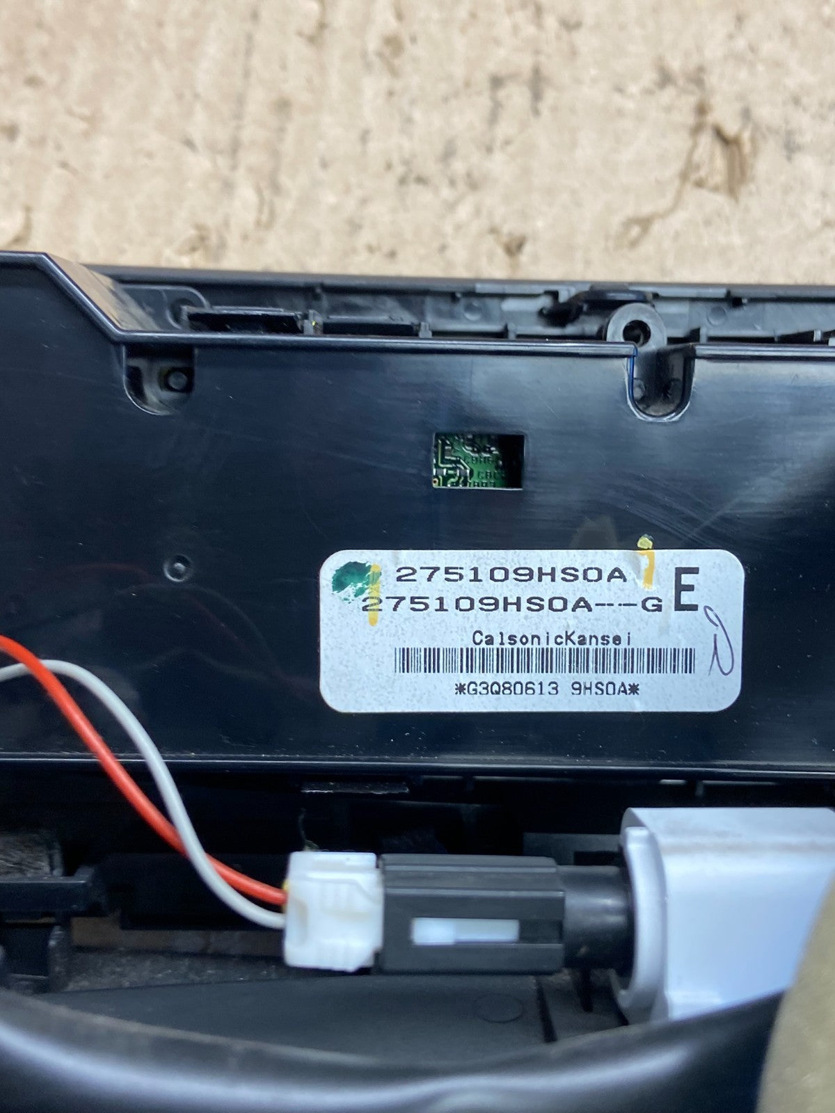 2016 2017 Nissan Altima A/C Temperature Climate Control AC9210 DG5